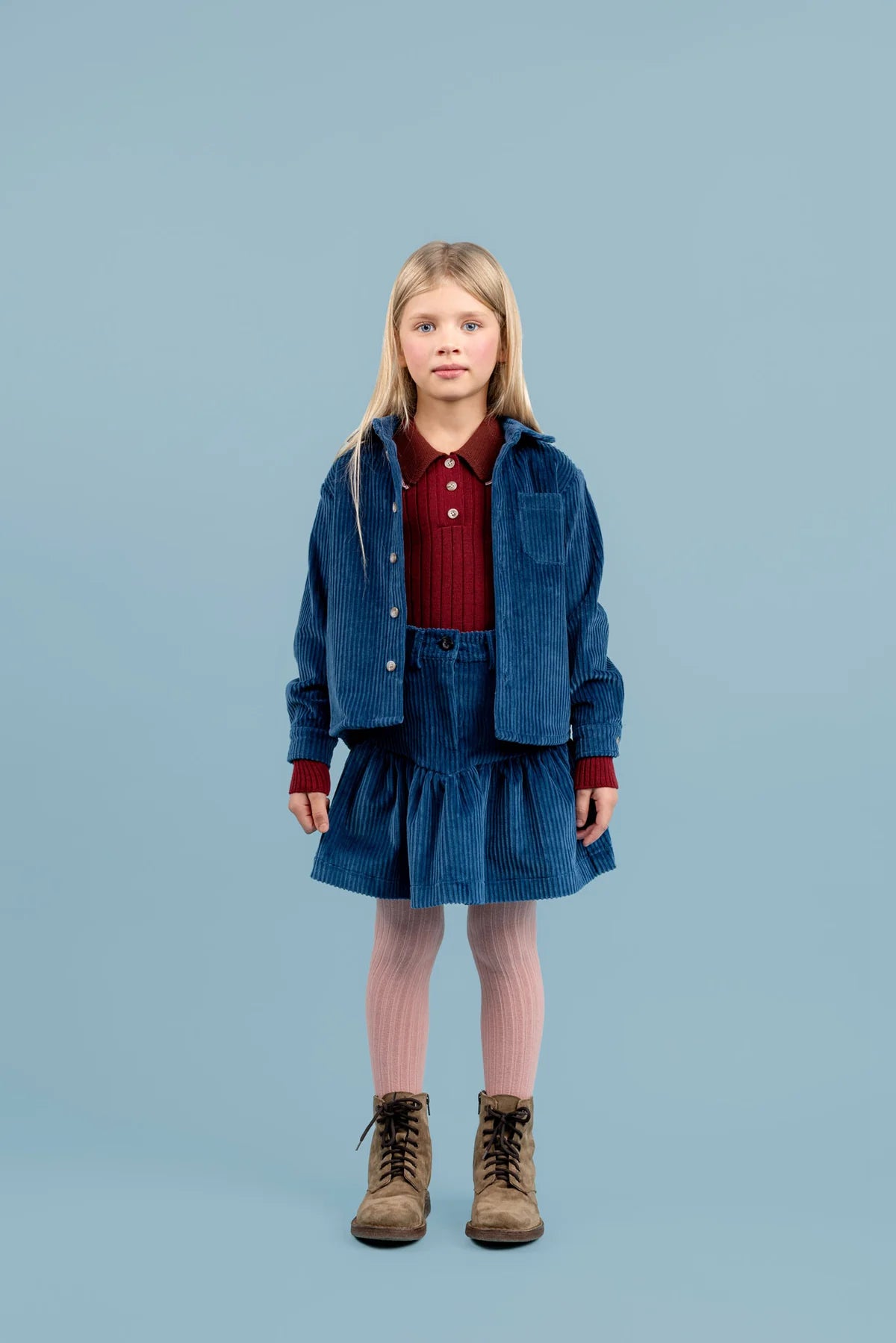 Otis Corduroy Set | Blue