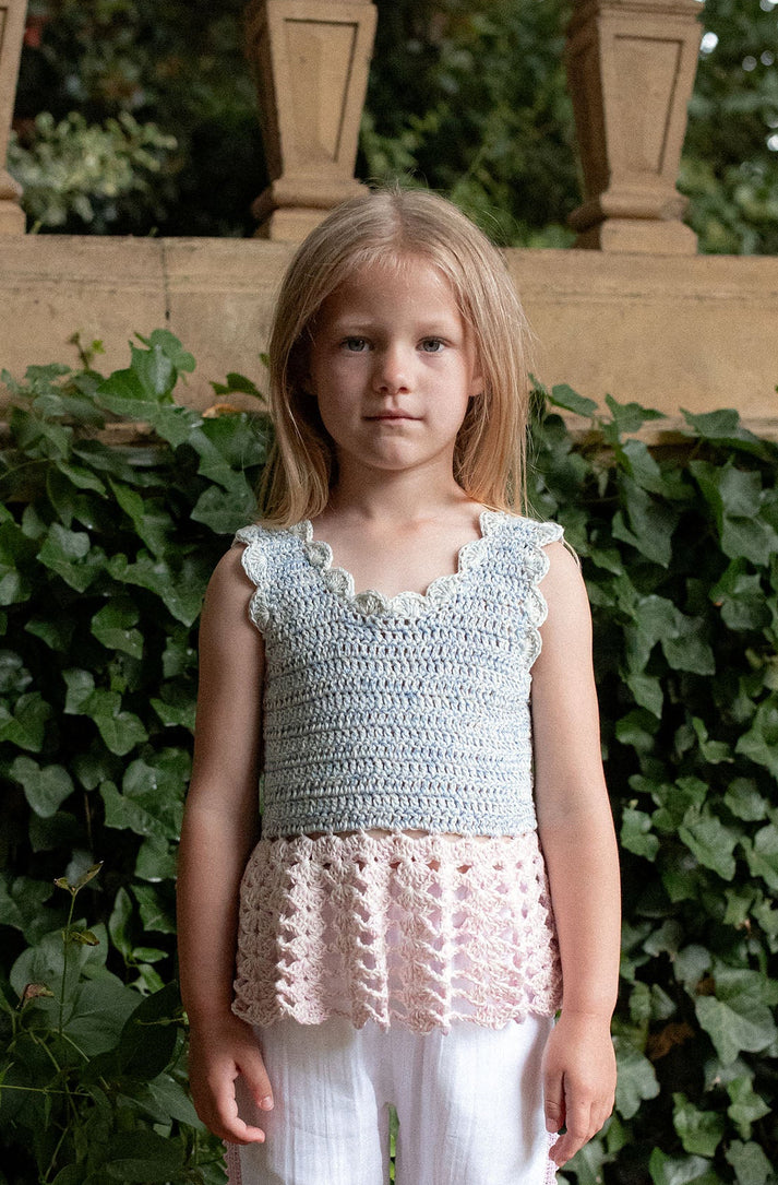 Peplum Top Mei | Spring Frost