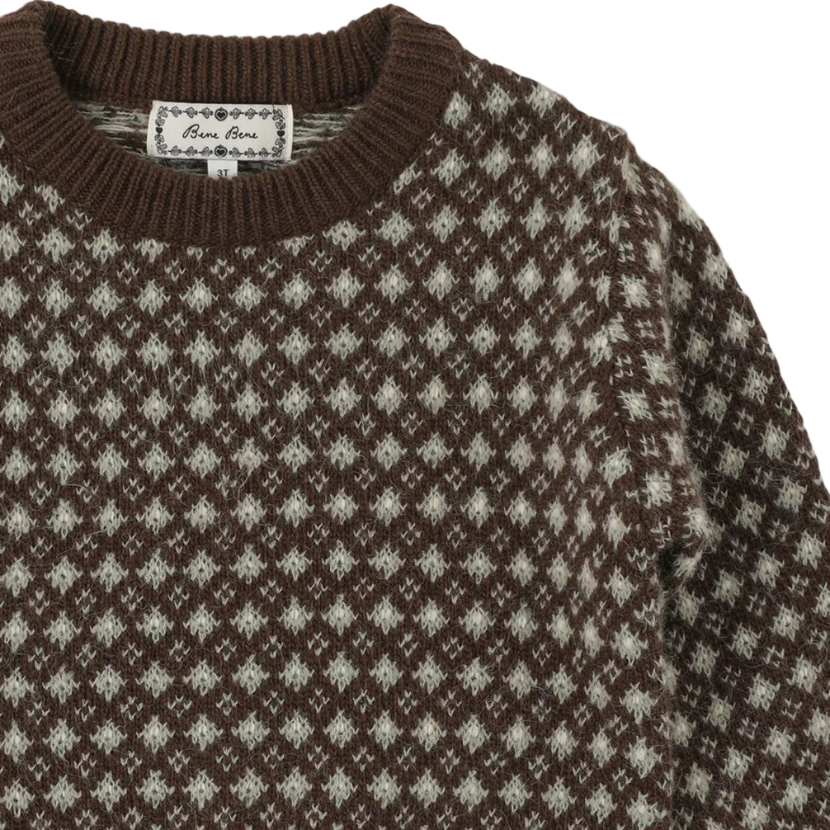 Maribel Knit & Corduroy Shorts | Dark Brown & Khaki
