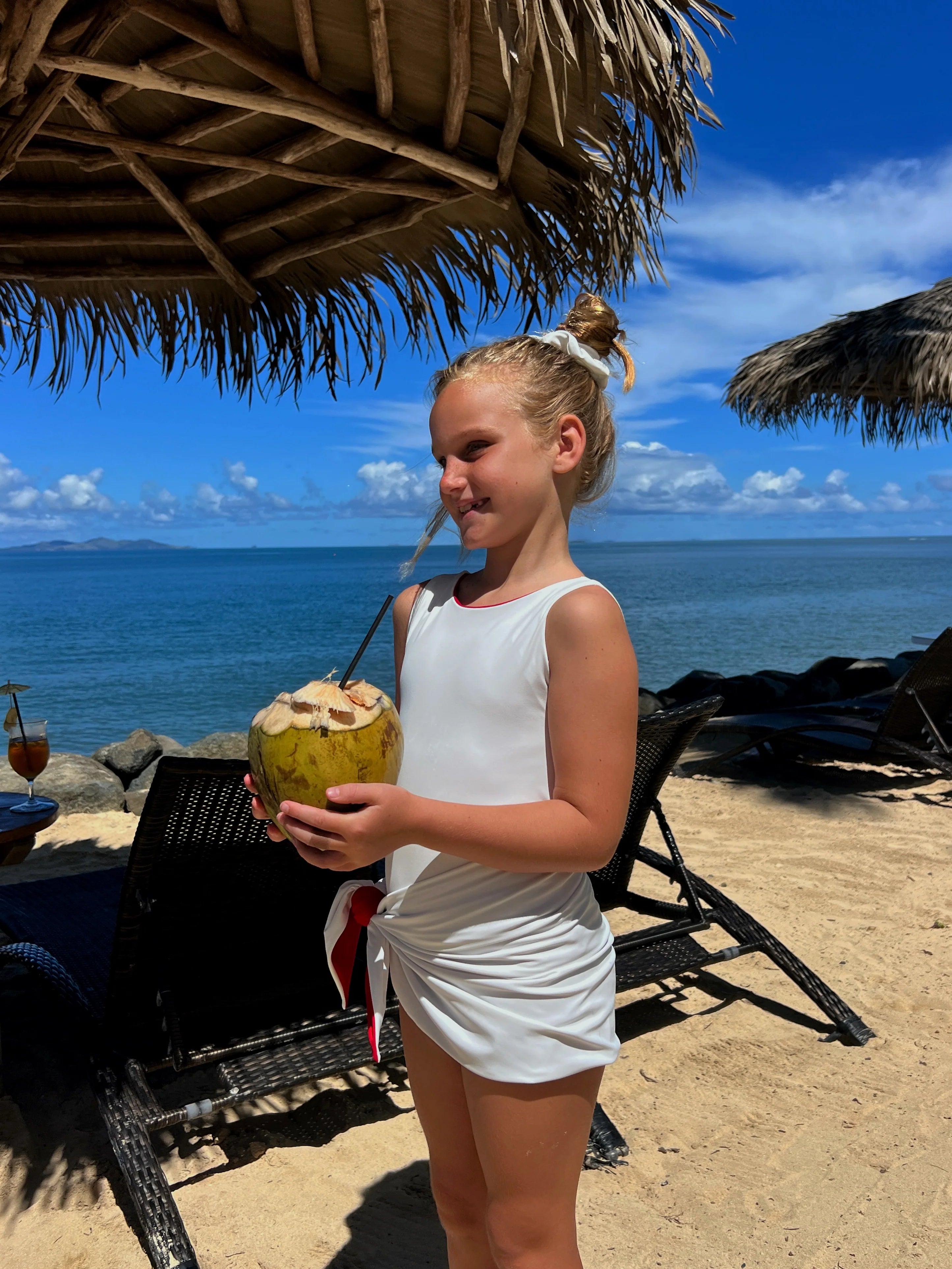 Monroe Reversible swimsuit + Sarong Set