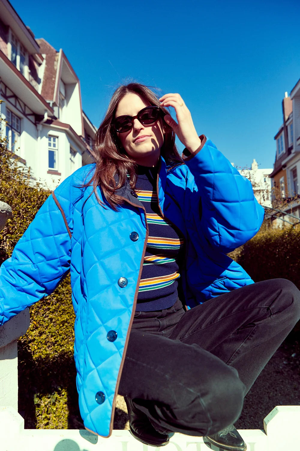 Warmup Reverisible Jacket | Navy