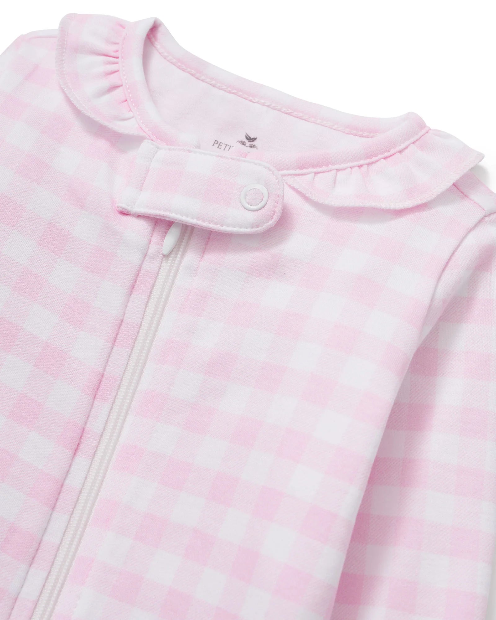Pima Romper | Pink Gingham