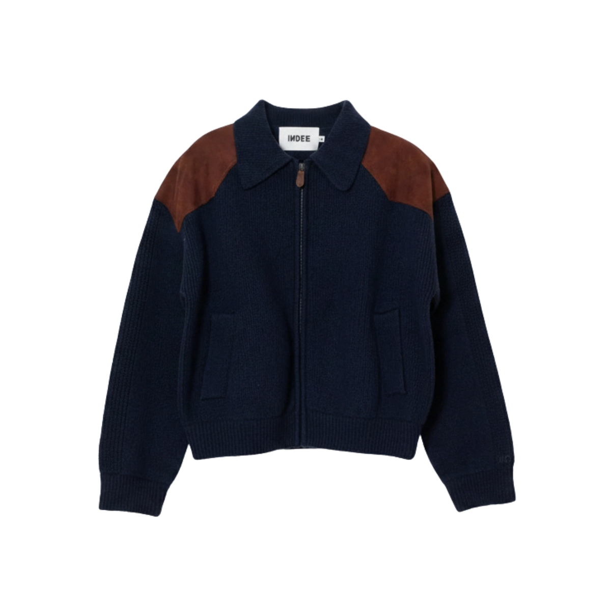 Willie Polo Knit Jacket | Navy