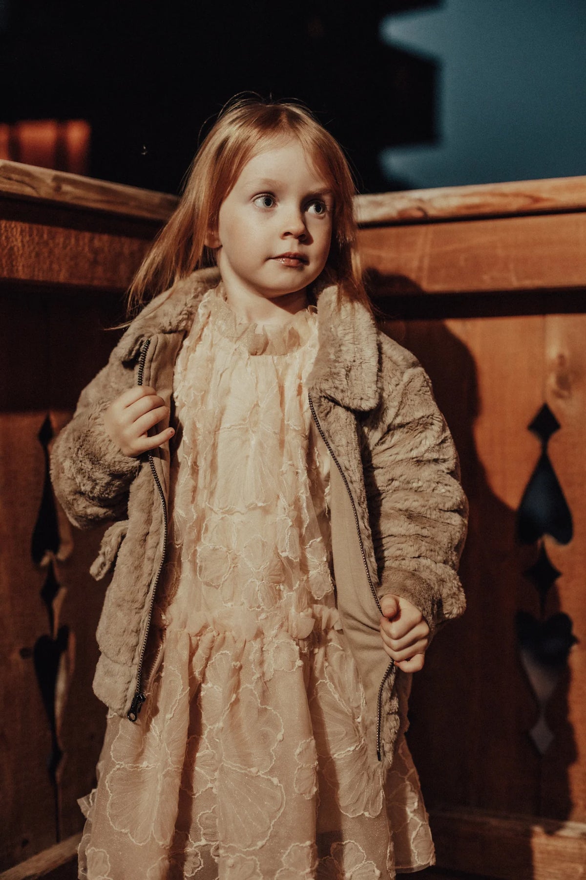 Izebelle Dress | Beige