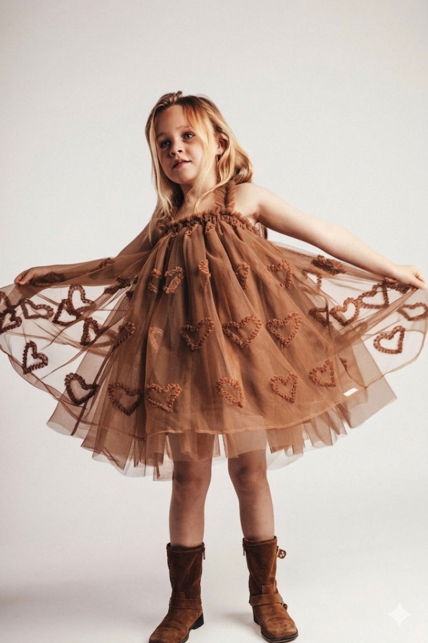 Javea Dresses Short | Brown Coconut