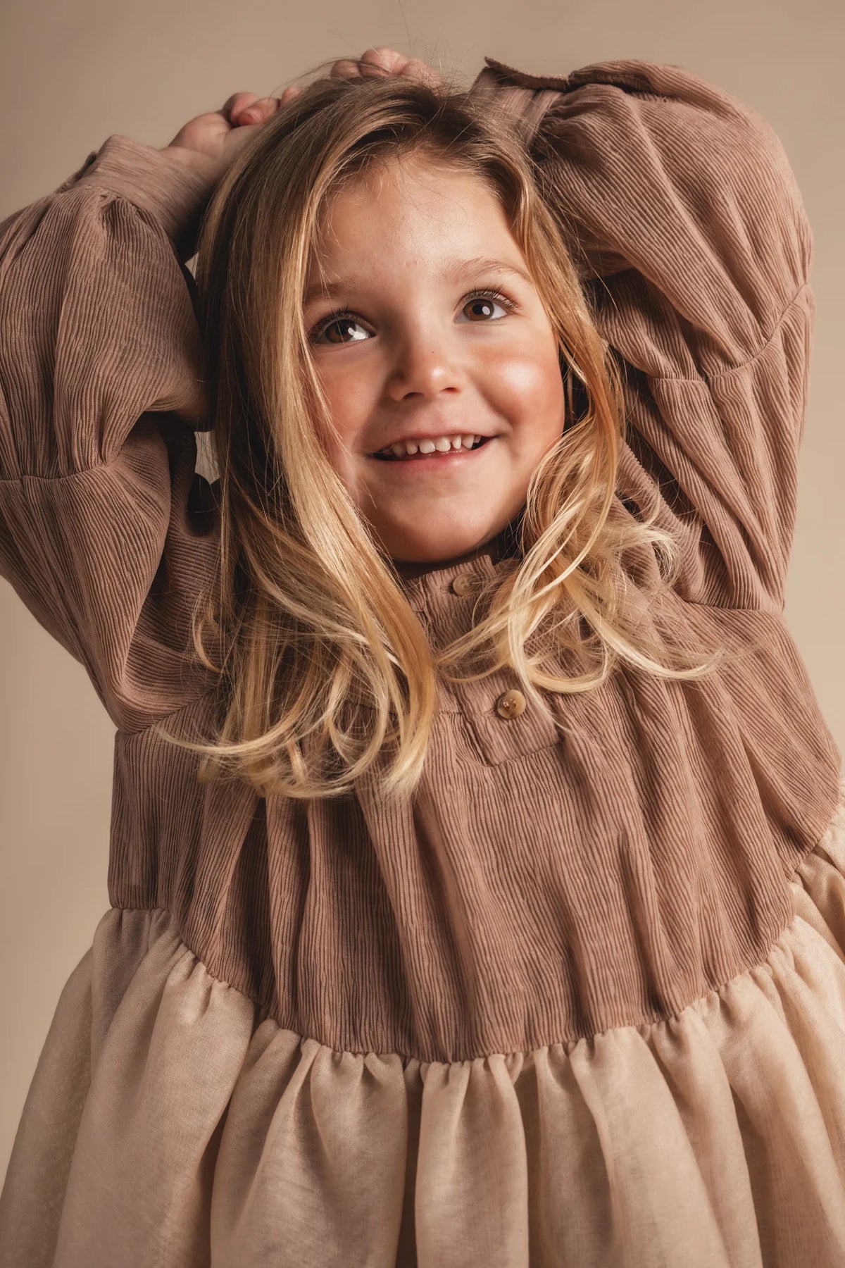 Julia Dress | Beige