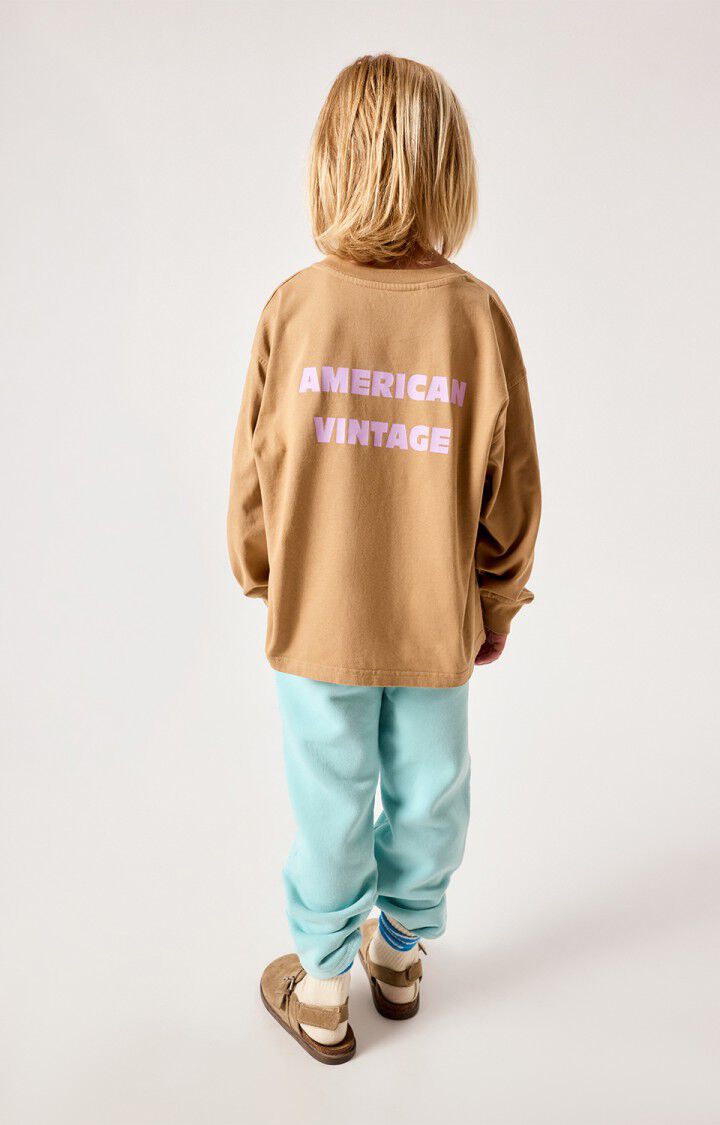 Fizvalley Long Sleeve T-Shirt | Vintage Peanut Butter