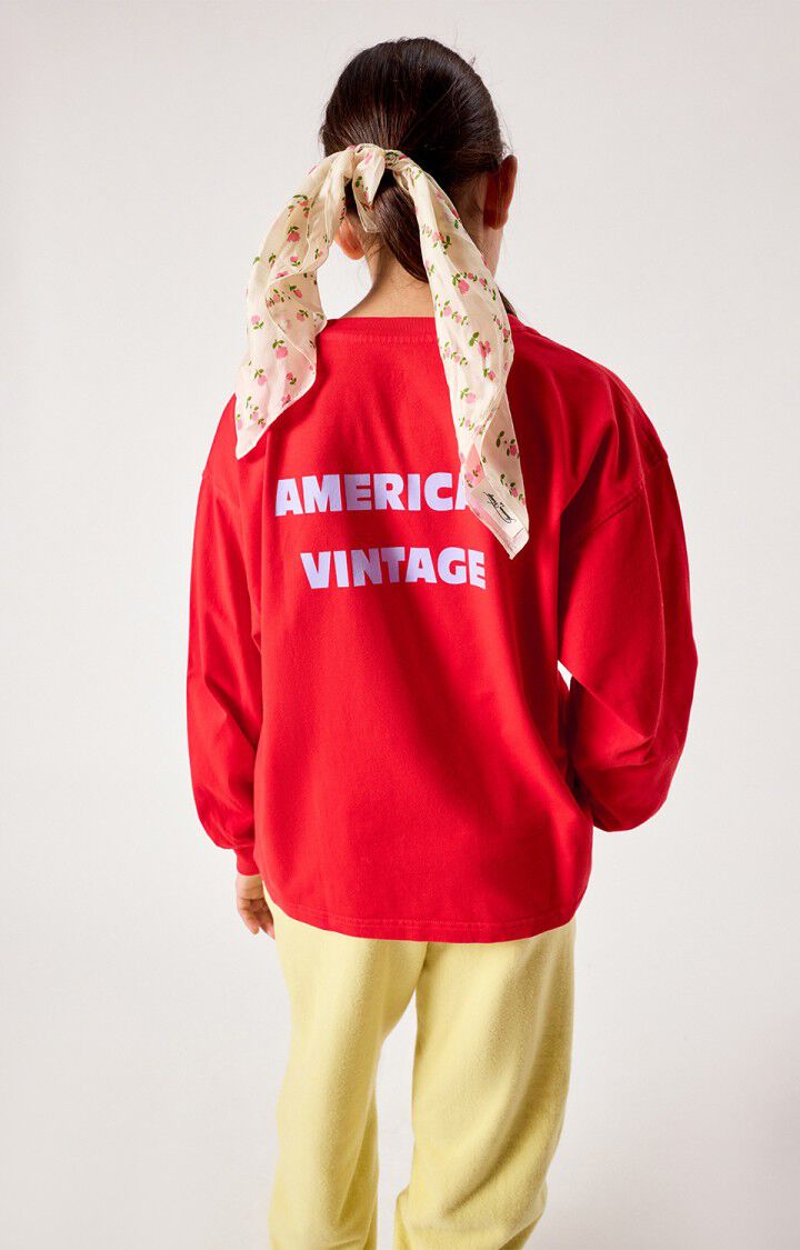 Fizvalley Long Sleeve T-Shirt | Vintage Strawberry