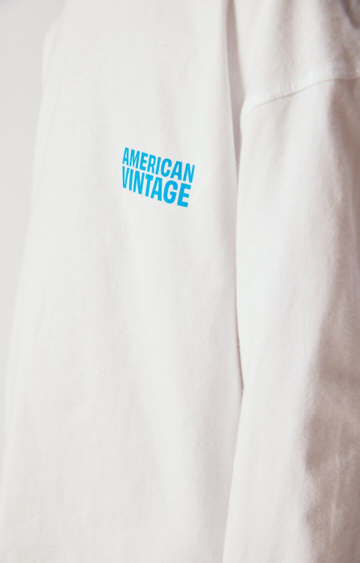 Gixy Long Sleeve Mock Neck T-shirt | White