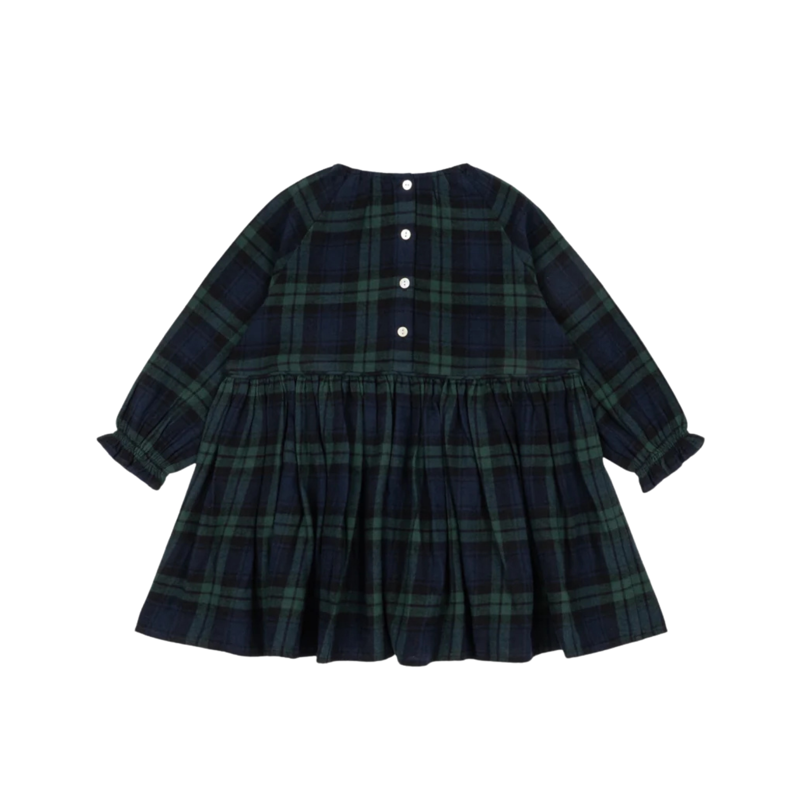 Checky Dress | Green Check