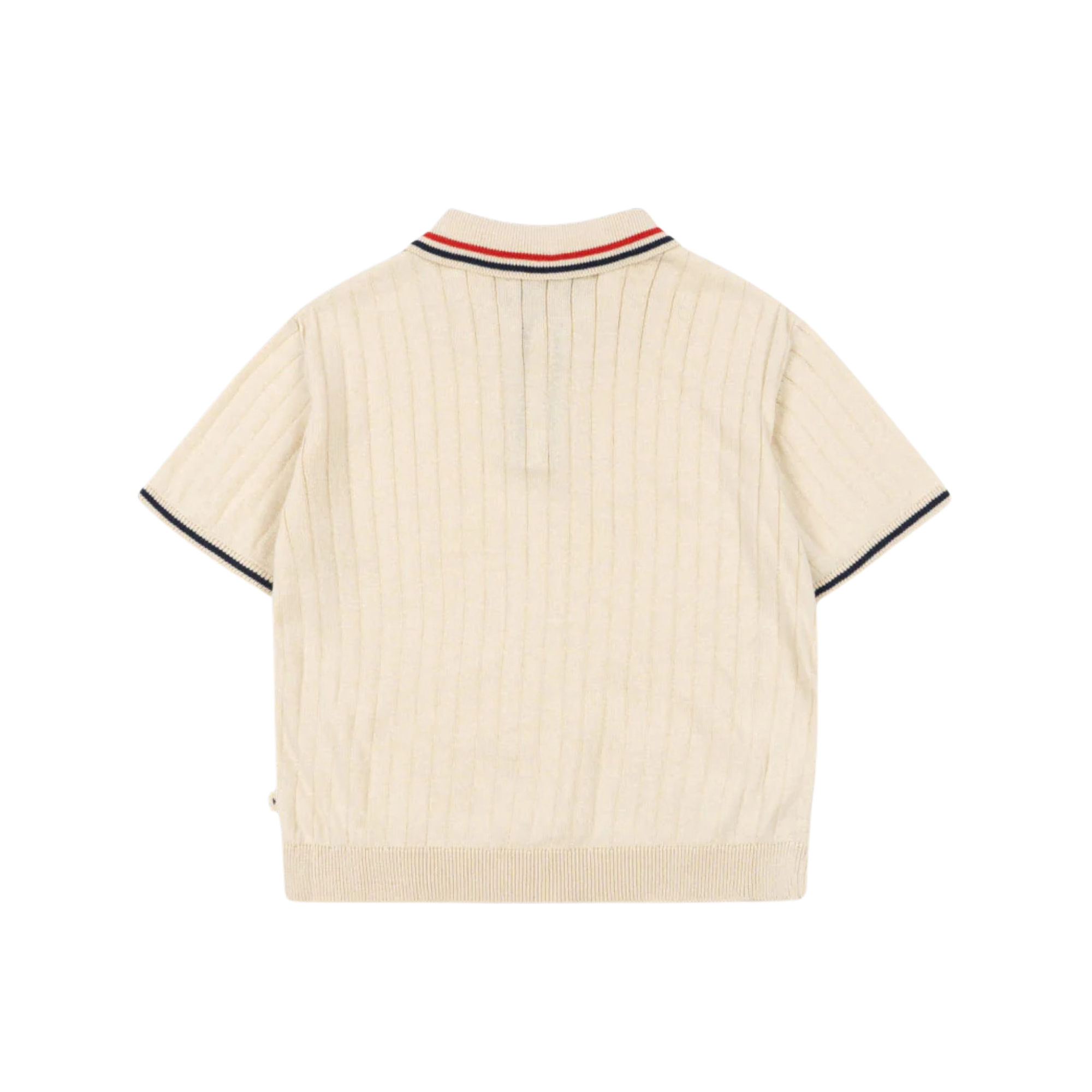Mio Knit Polo | Almond Milk