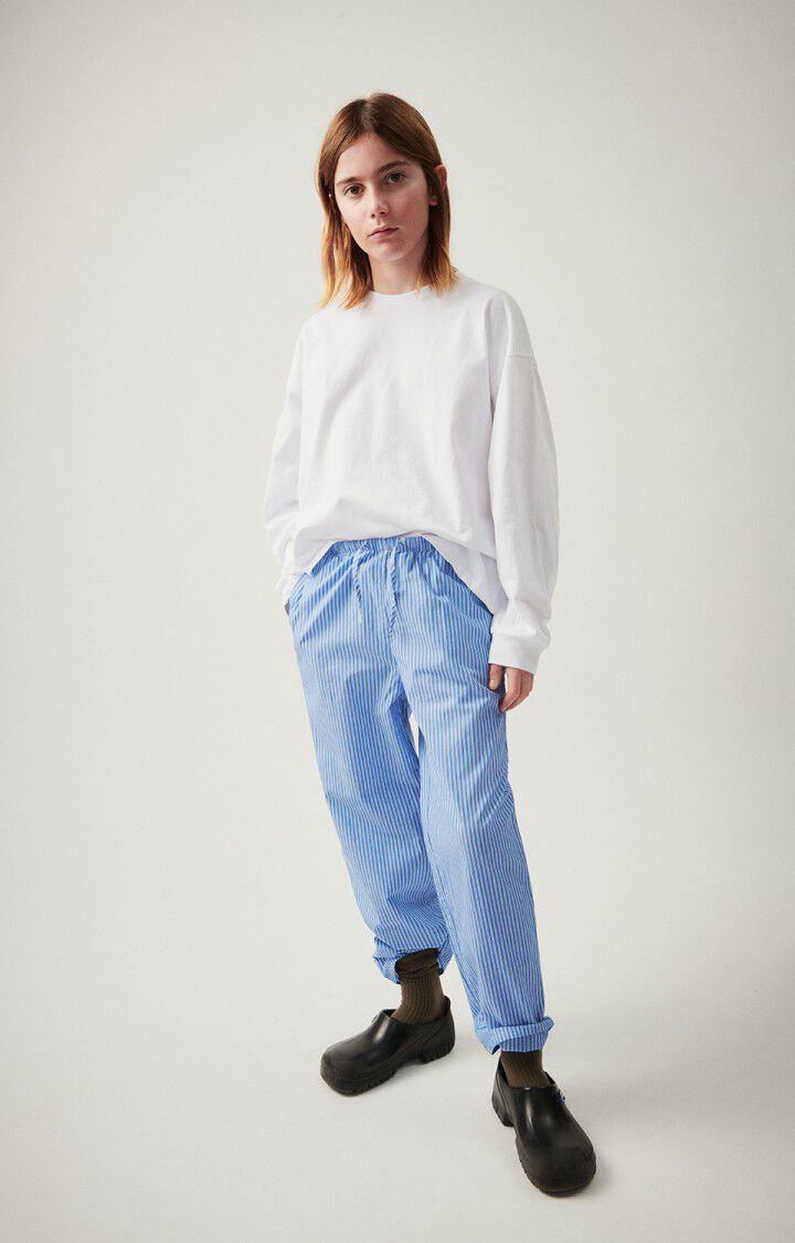 Zatybay Kid's Trousers | Aqua Stripes