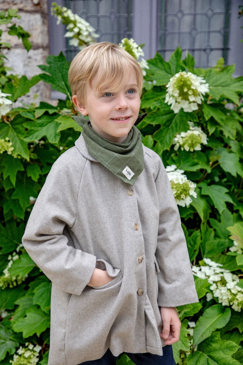 Alfred Scarf | Green Check
