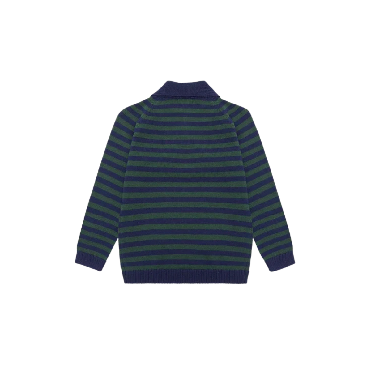 Brio Merino Jumper | Navy Stripe