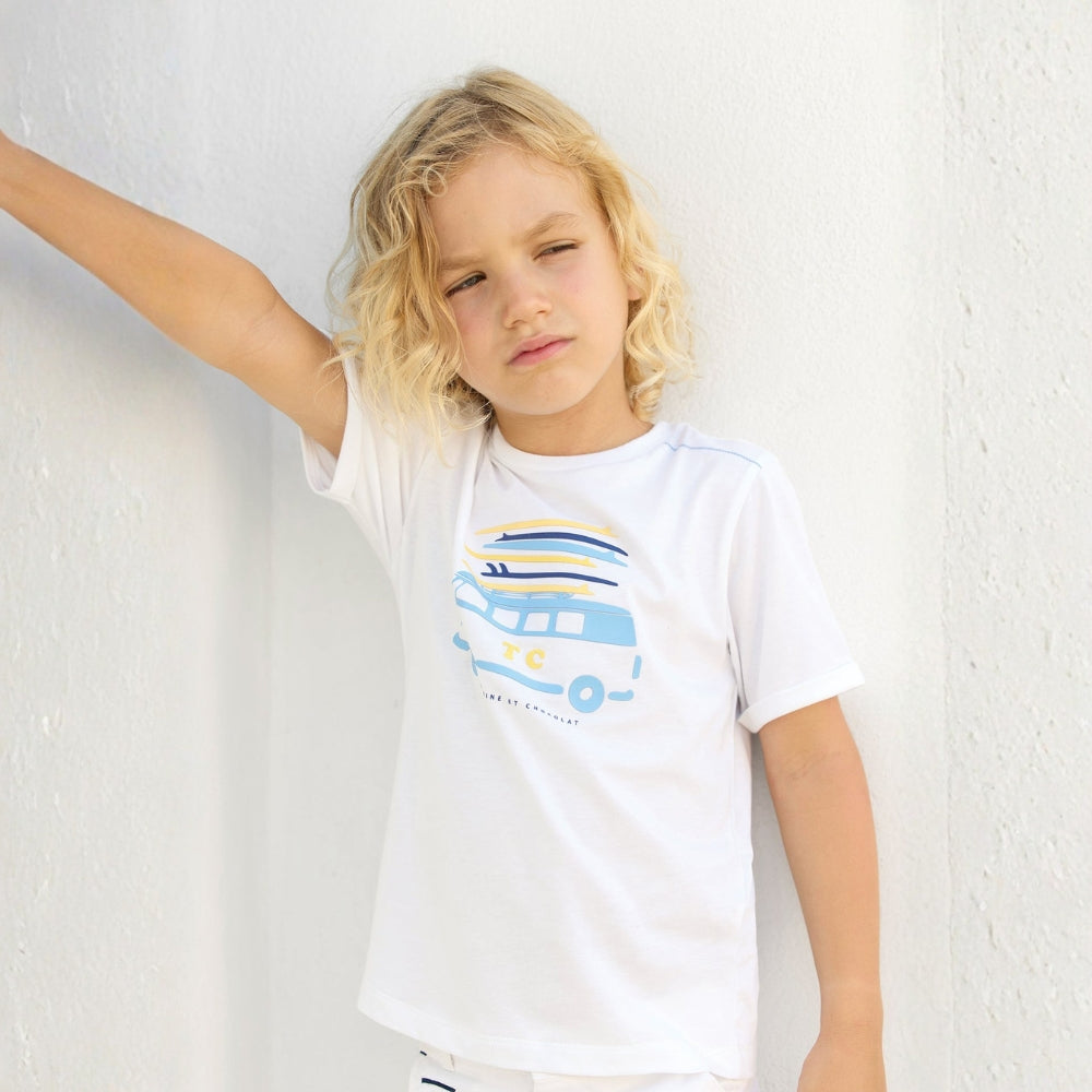 T-shirt | Blue Cloud Cotton