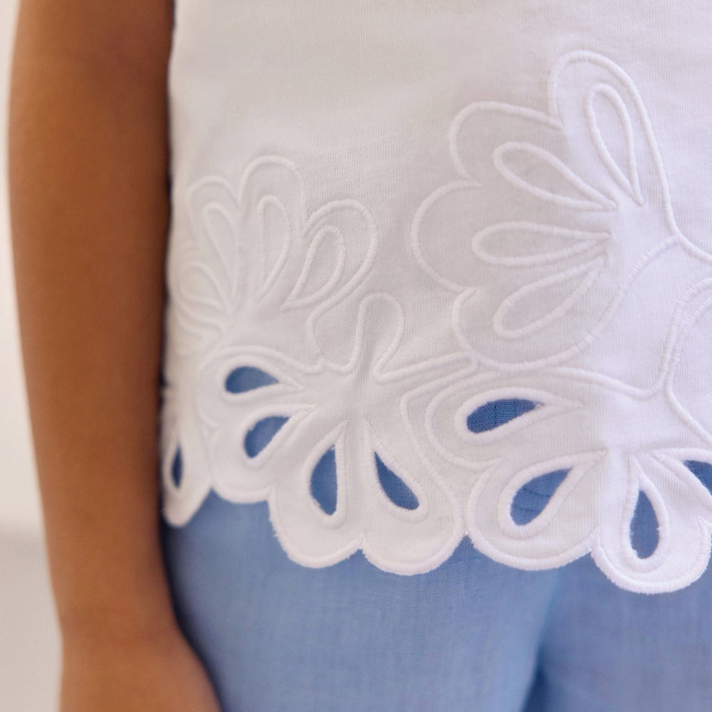 T-Shirt | Pattern White