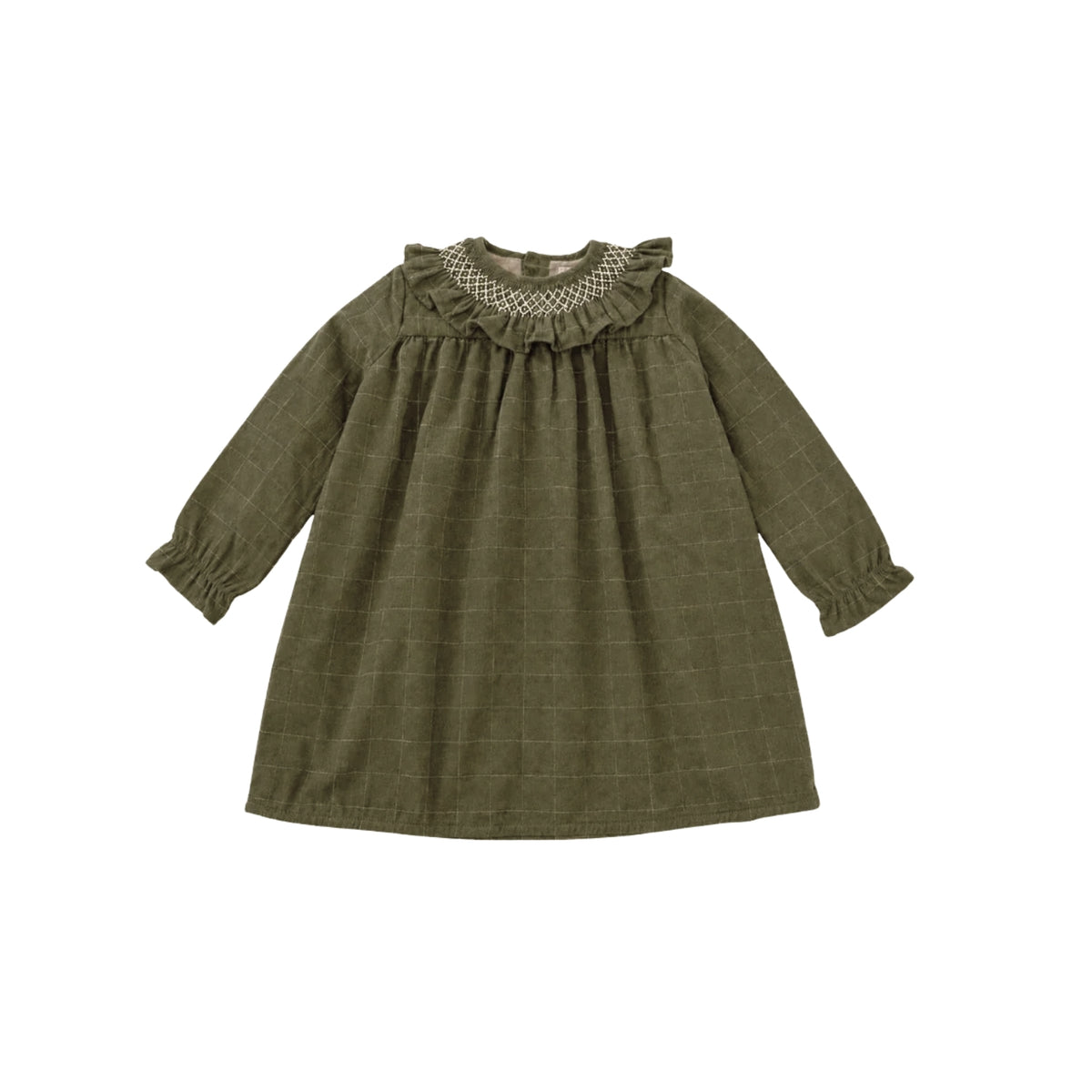 Mary Dress | Green Check