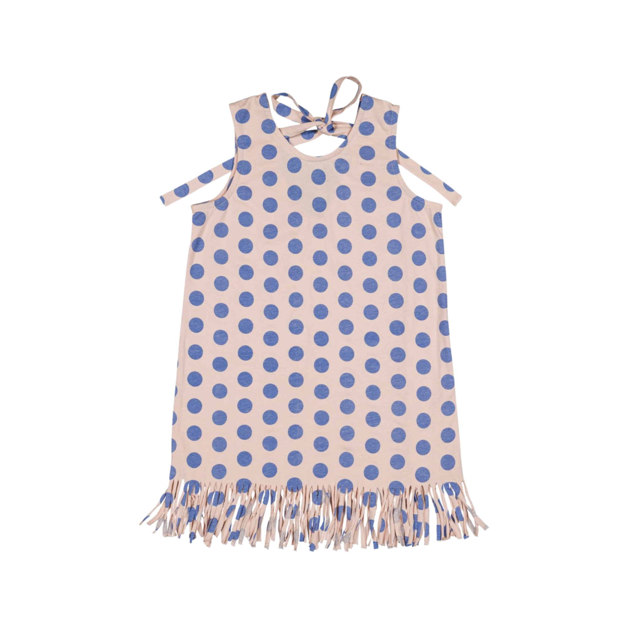 Kaya Jersey Dots Dress | Pink