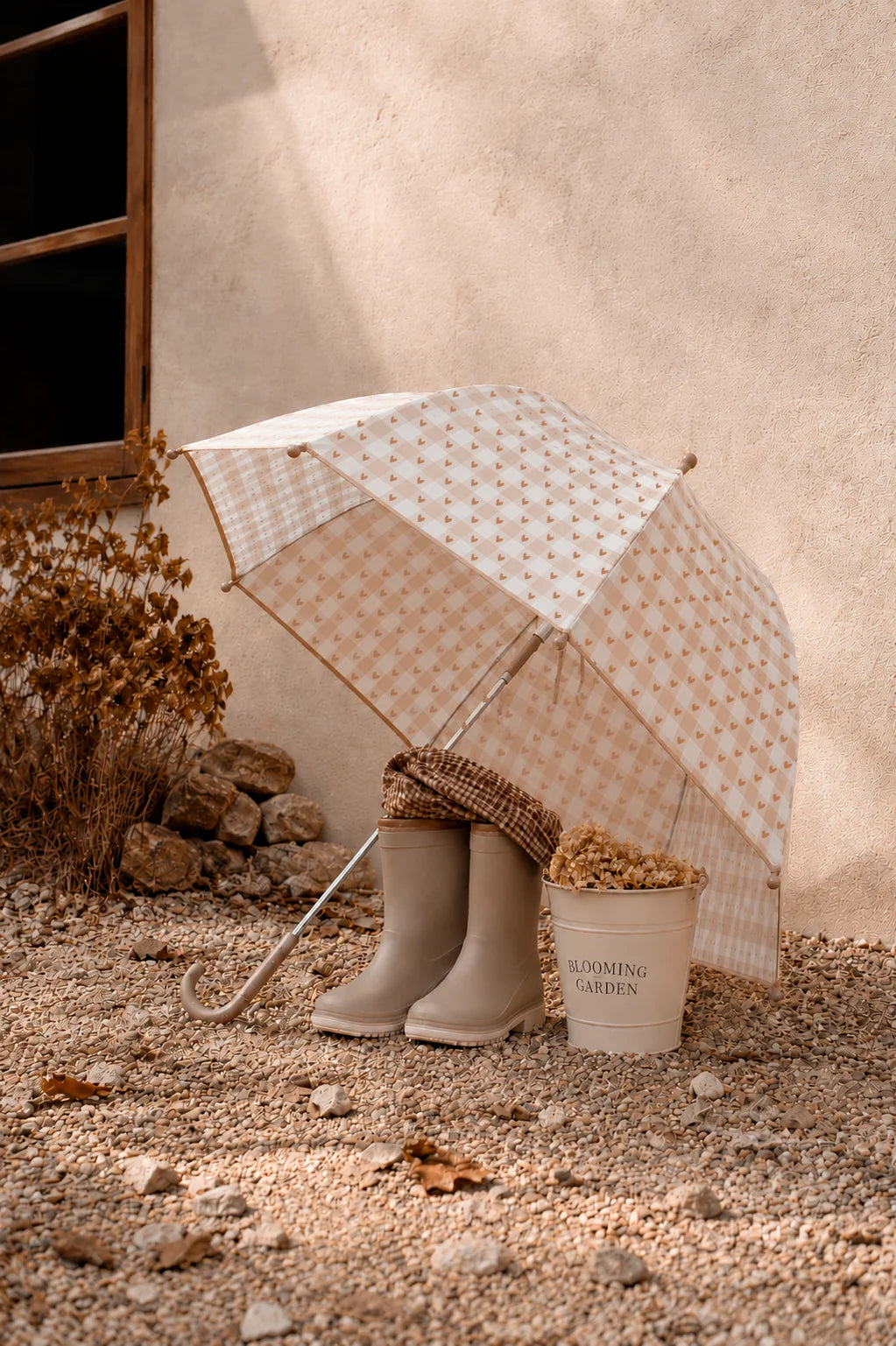 Poppies Umbrella | Heart Tiles
