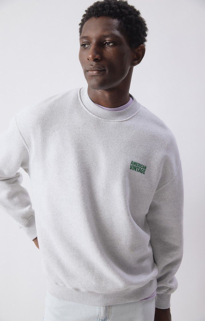 Baptown Mens Sweatshirt | Heather Grey