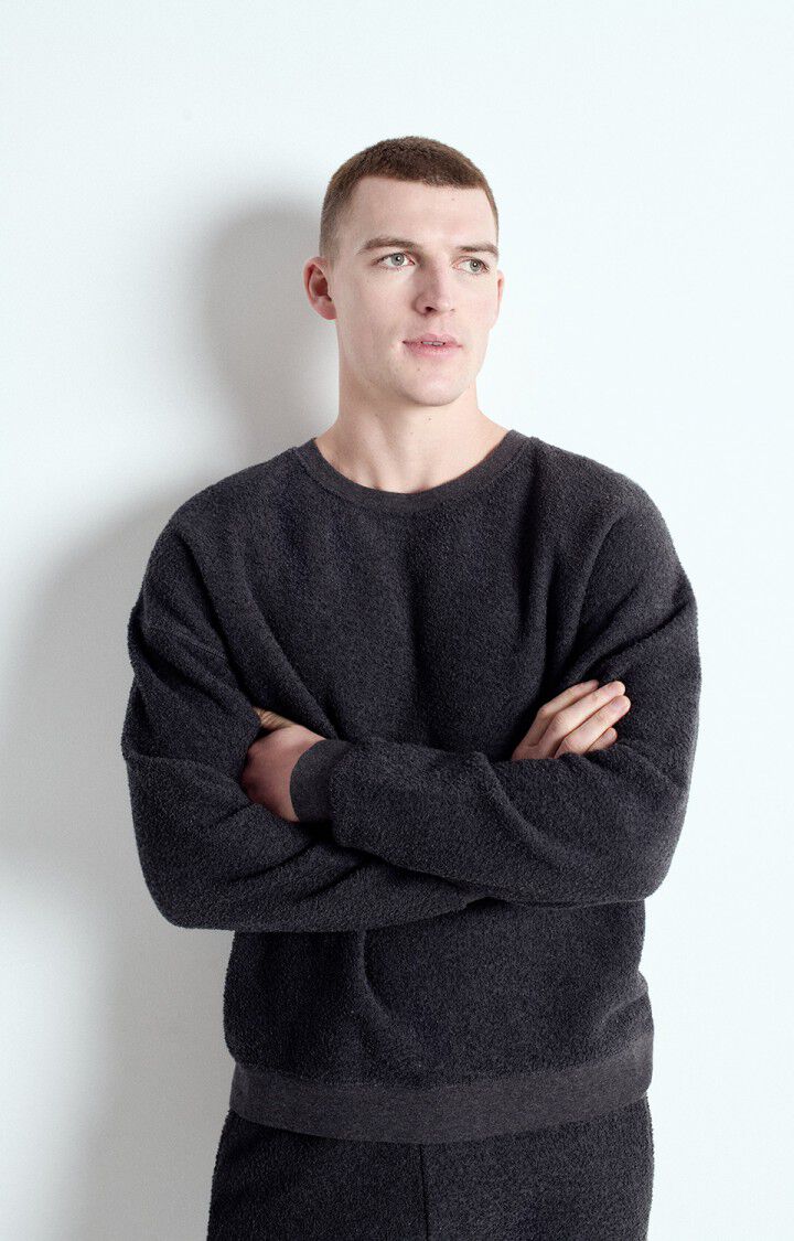 Bobypark Mens Sweatshirt | Charcoal Melange