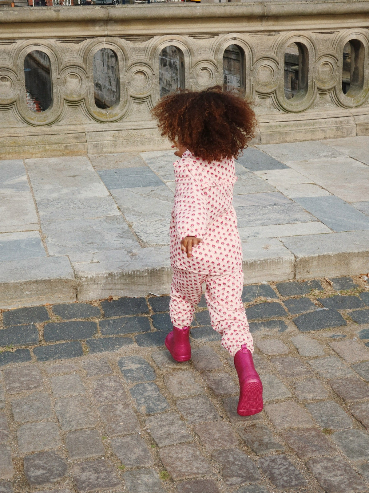 Luc Glitter Rain Boots | Sangria