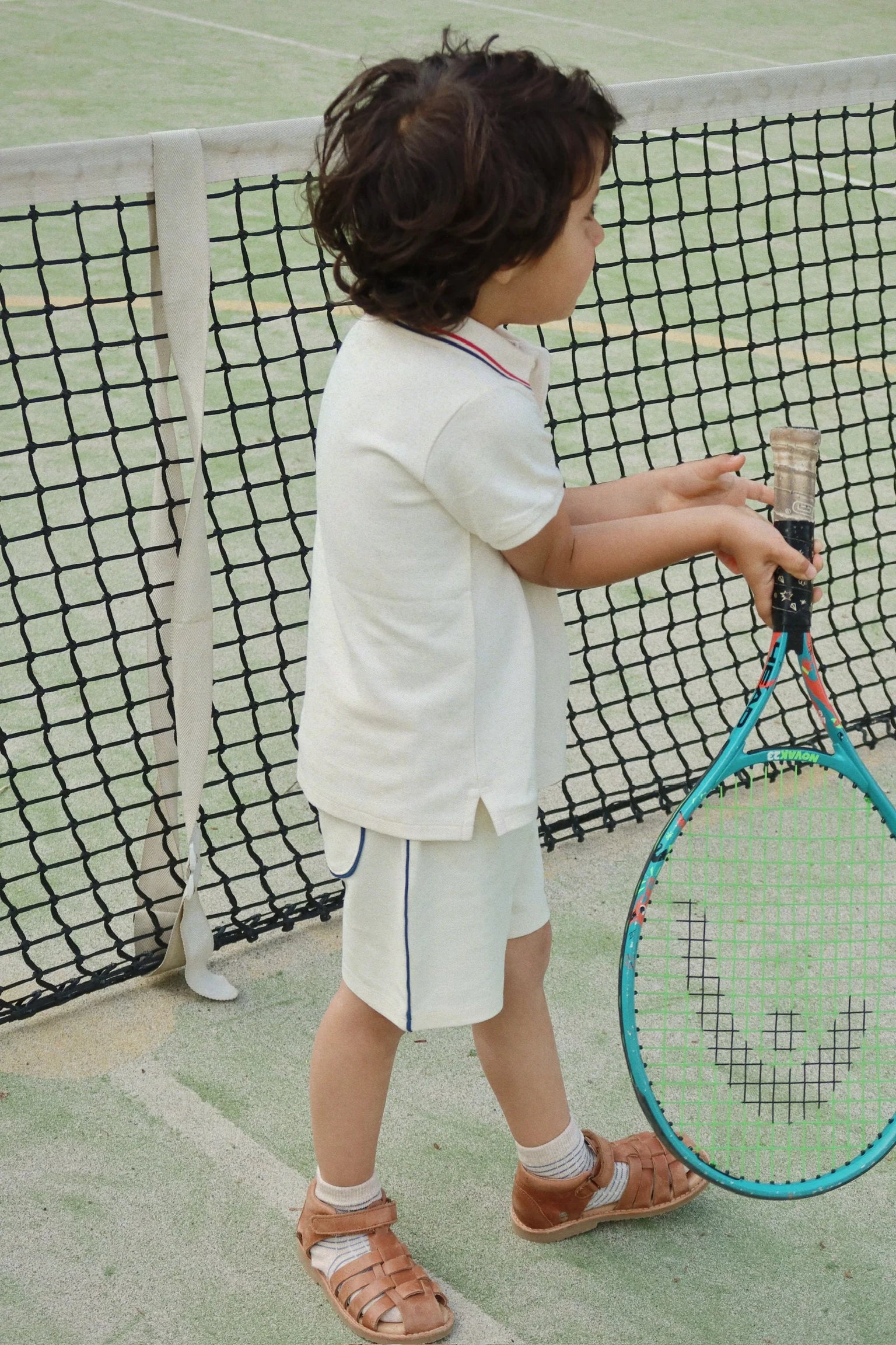 Florian Shorts Set | Antique White