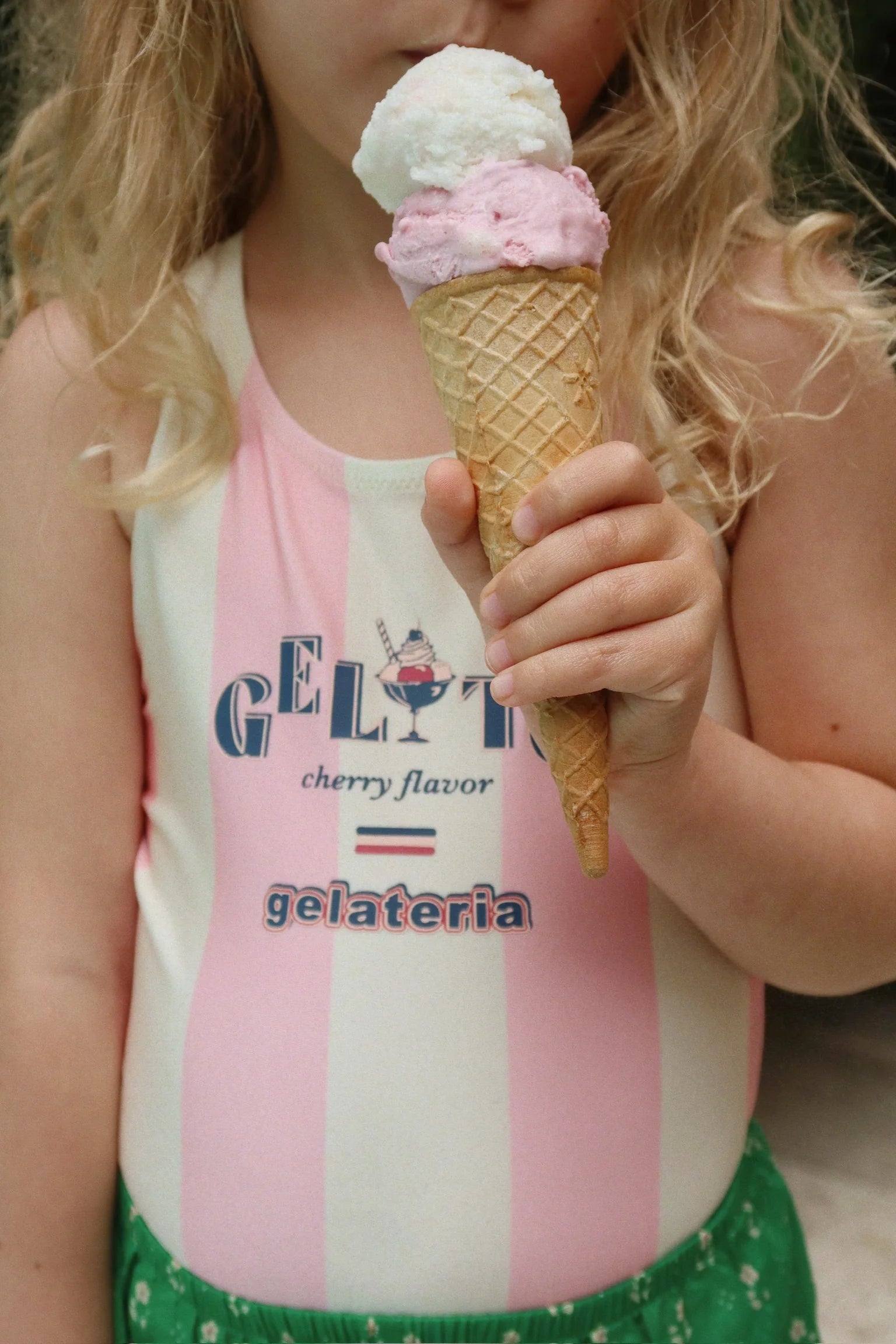 Pomia Swimsuit | Candy Rose Stripe