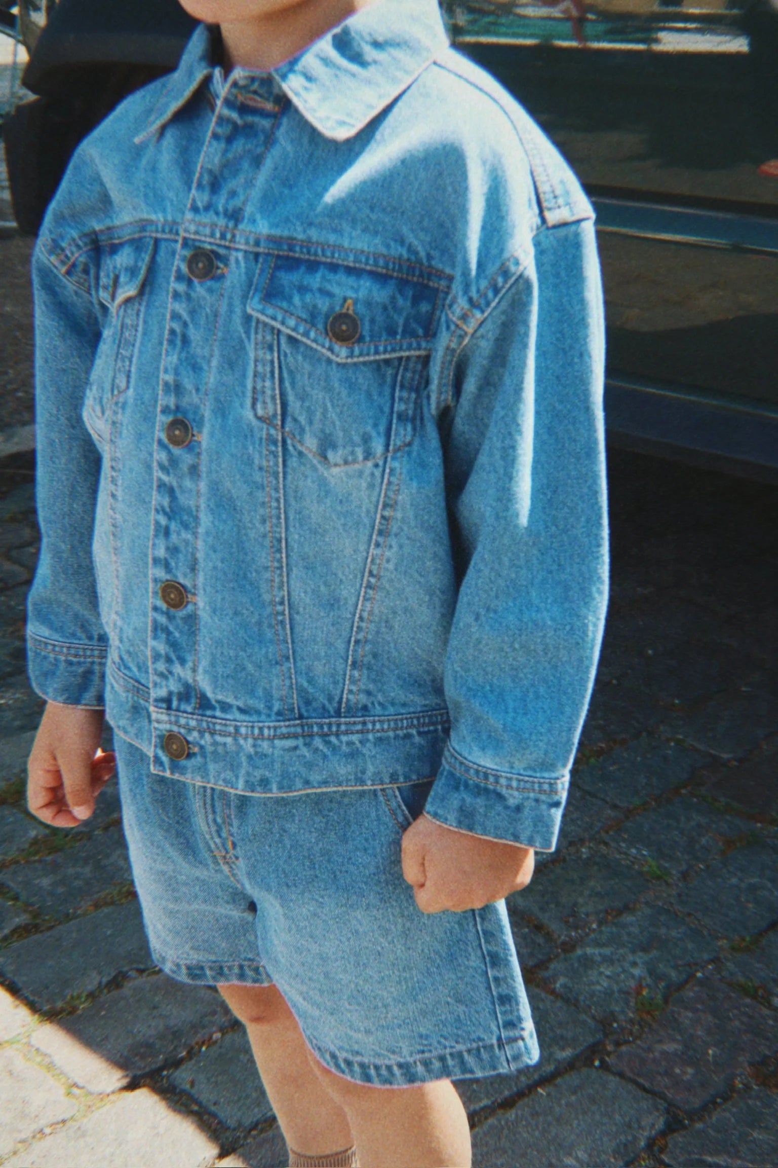 Magot Denim Jacket | Denim Blue