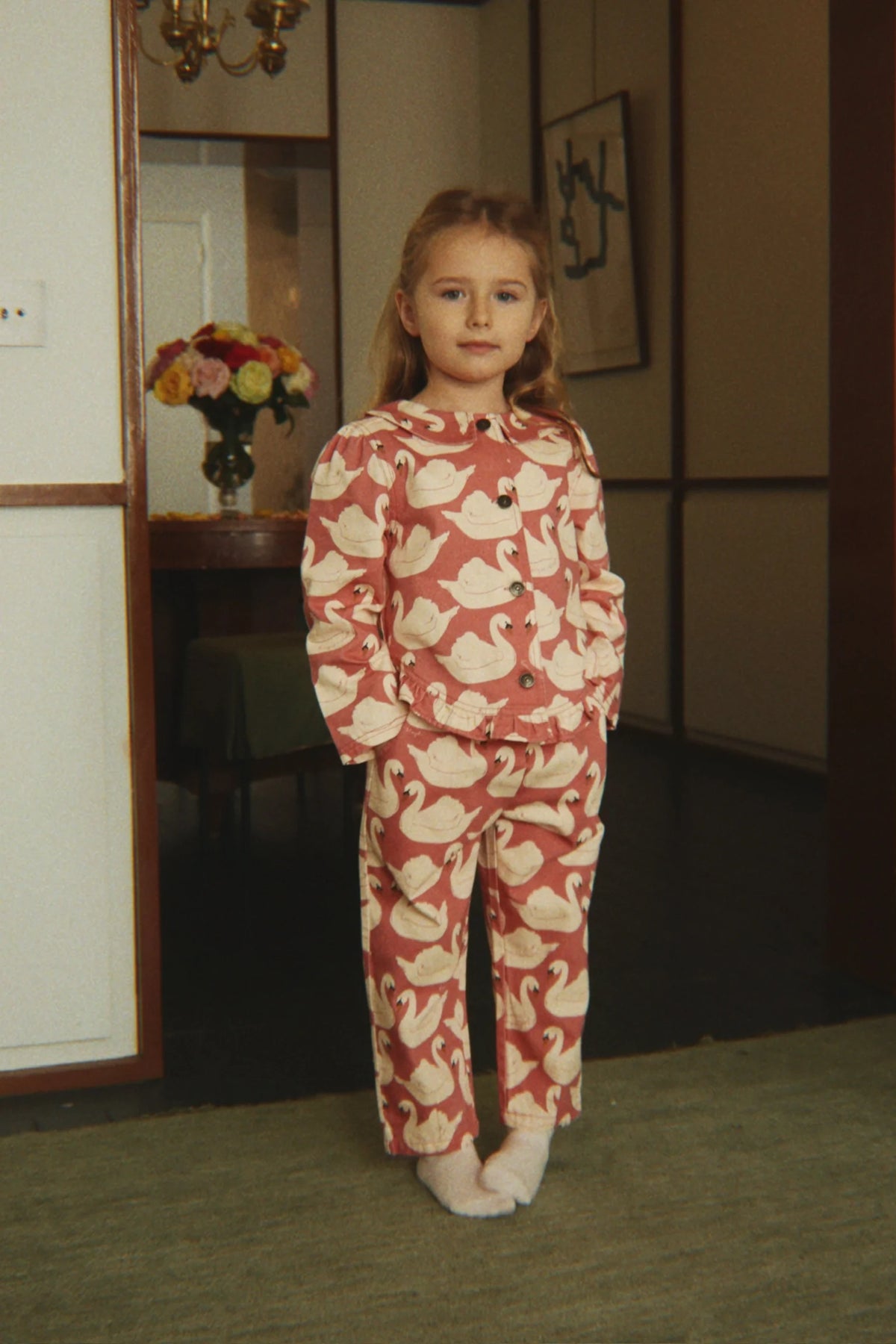 Magot Frill Jacket | Swan Rose