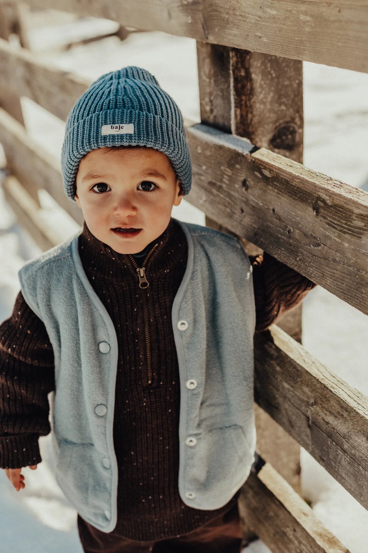 Maaso Gilet | Blue Stone