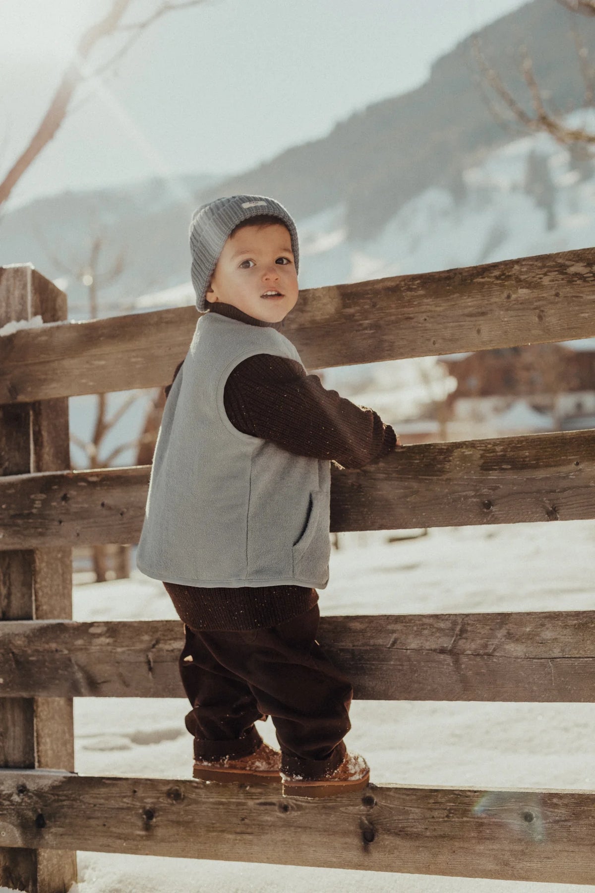 Maaso Gilet | Blue Stone