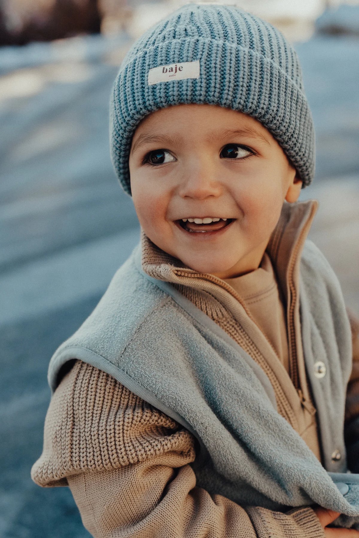 Maaso Gilet | Blue Stone