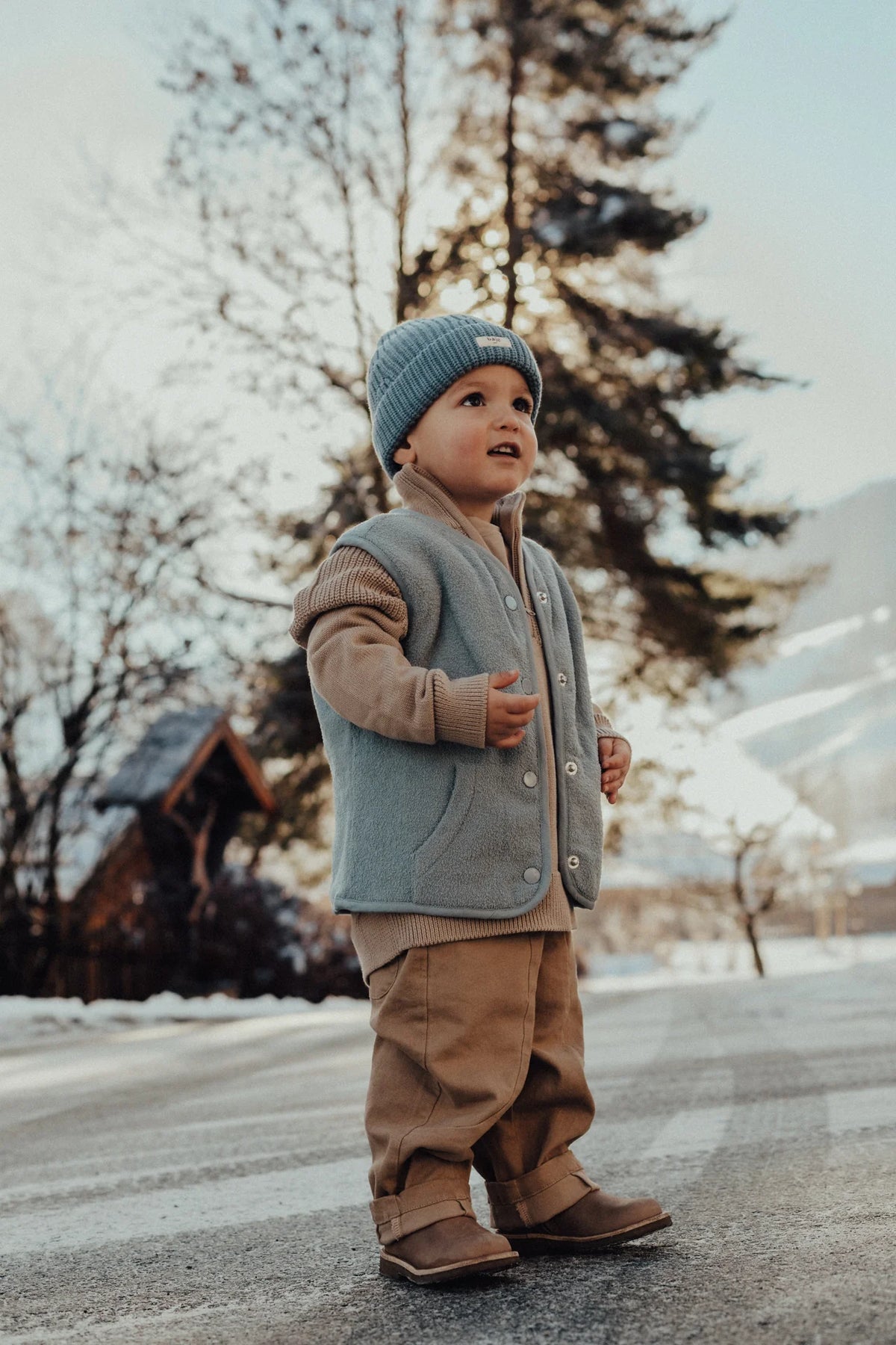 Maaso Gilet | Blue Stone