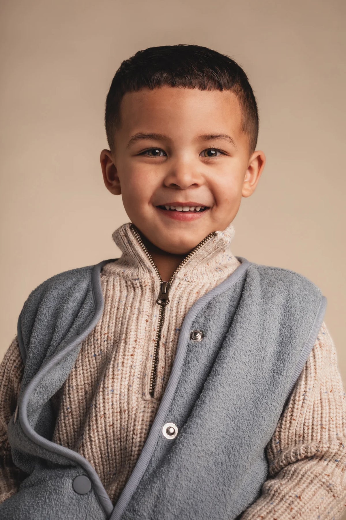 Maaso Gilet | Blue Stone