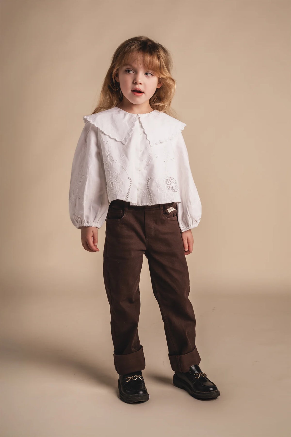 Maey Long Pants | Brown Choco