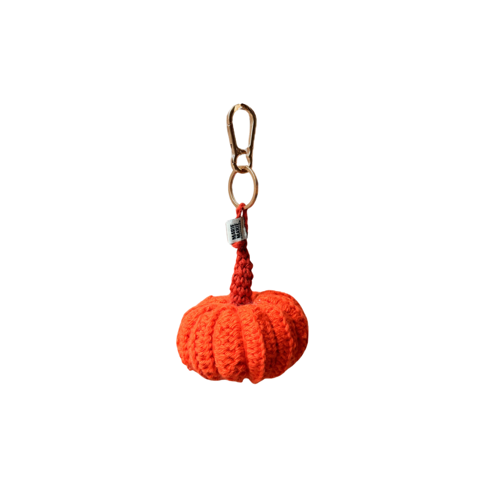 Crochet Bag Charm | Pumpkin