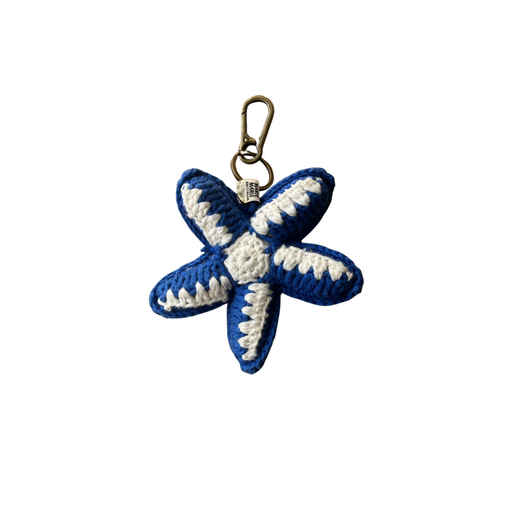 Crochet Bag Charm | Starfish