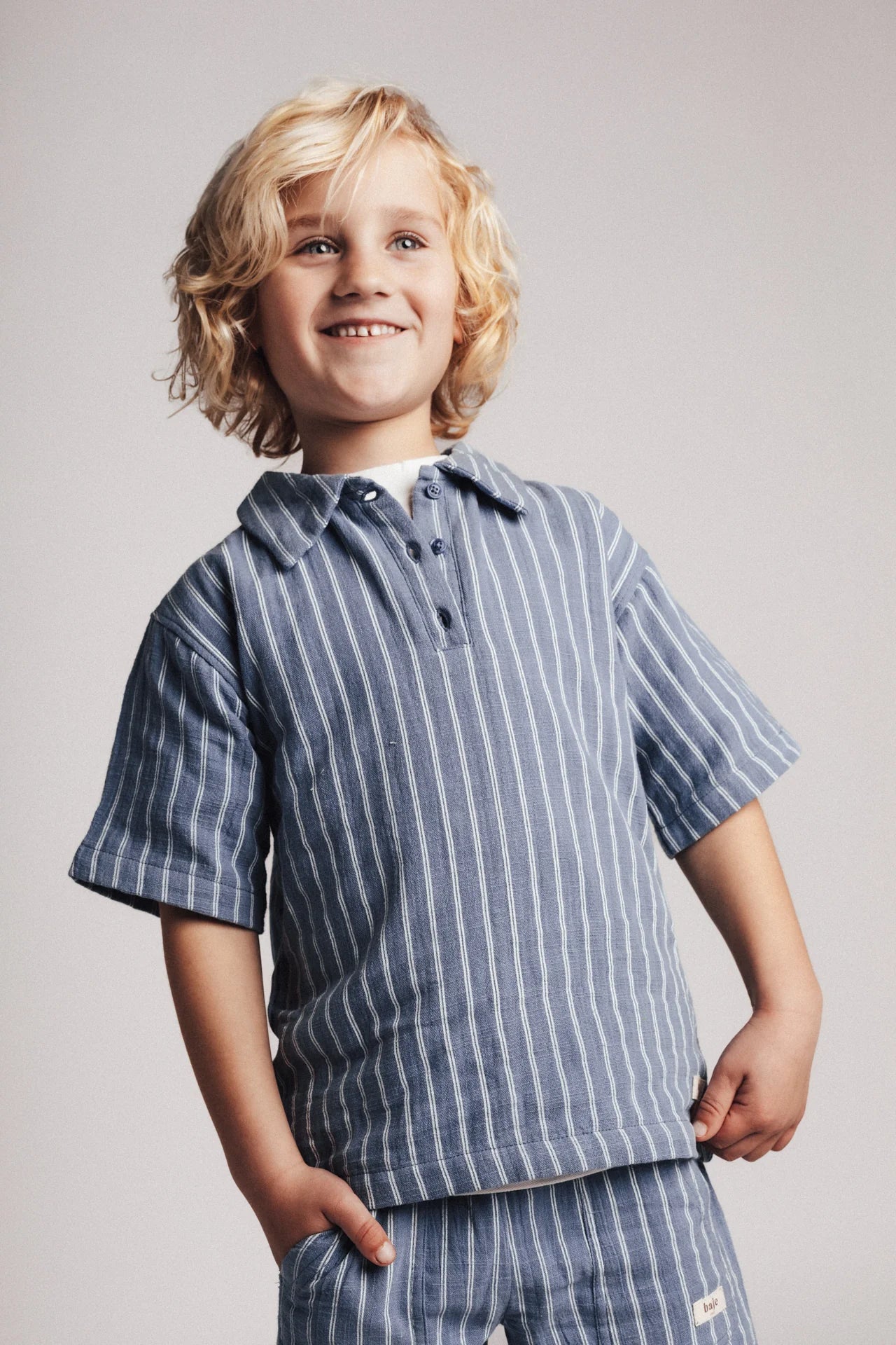 Messo Polo Set | Blue Stone