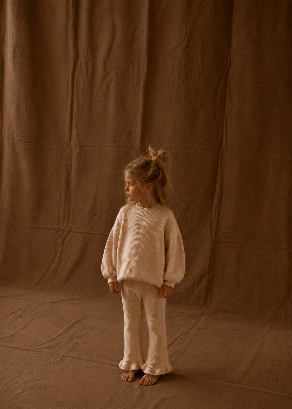 Millie Knit Set | Oat Milk
