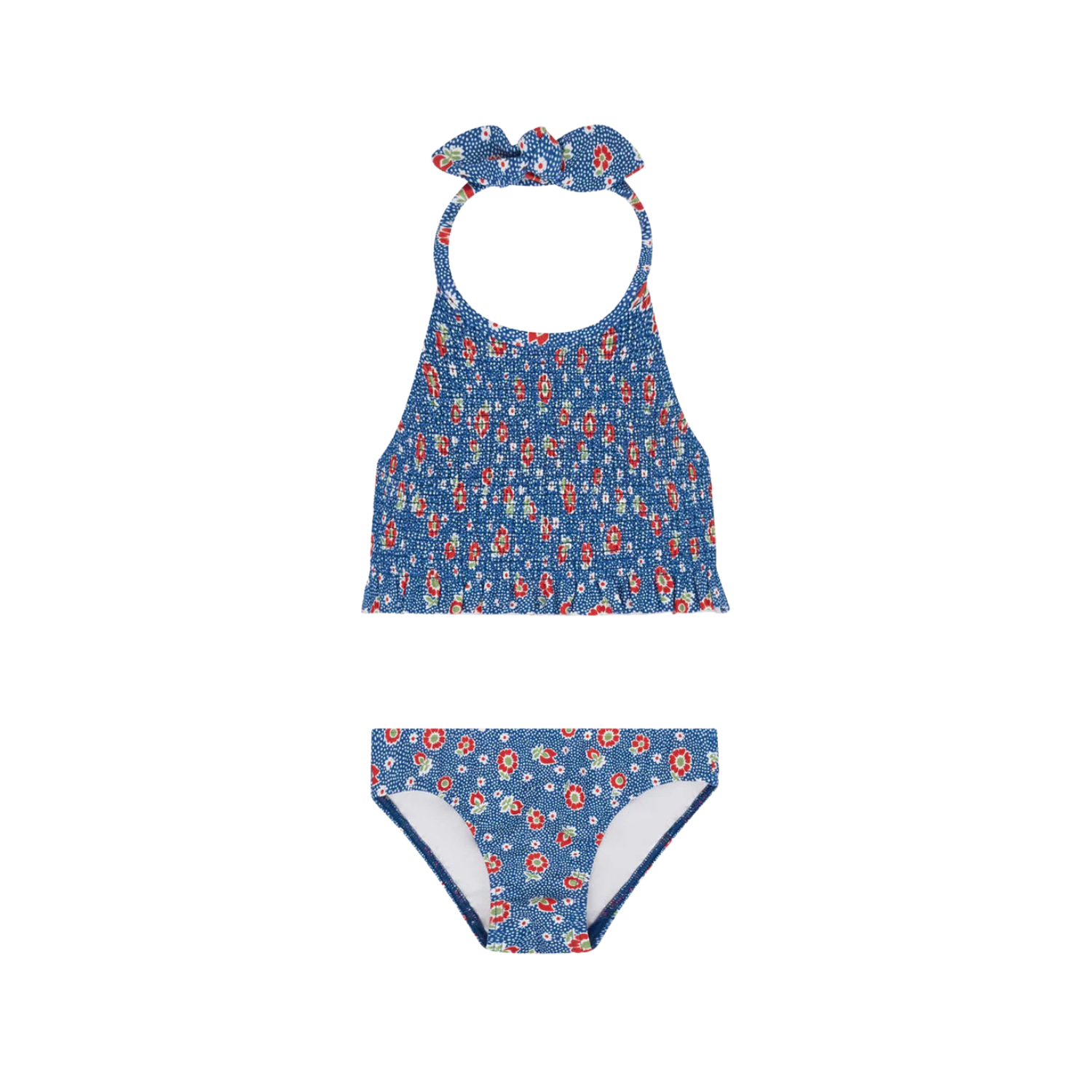 Smocked Halter Bikini | Chatham Floral