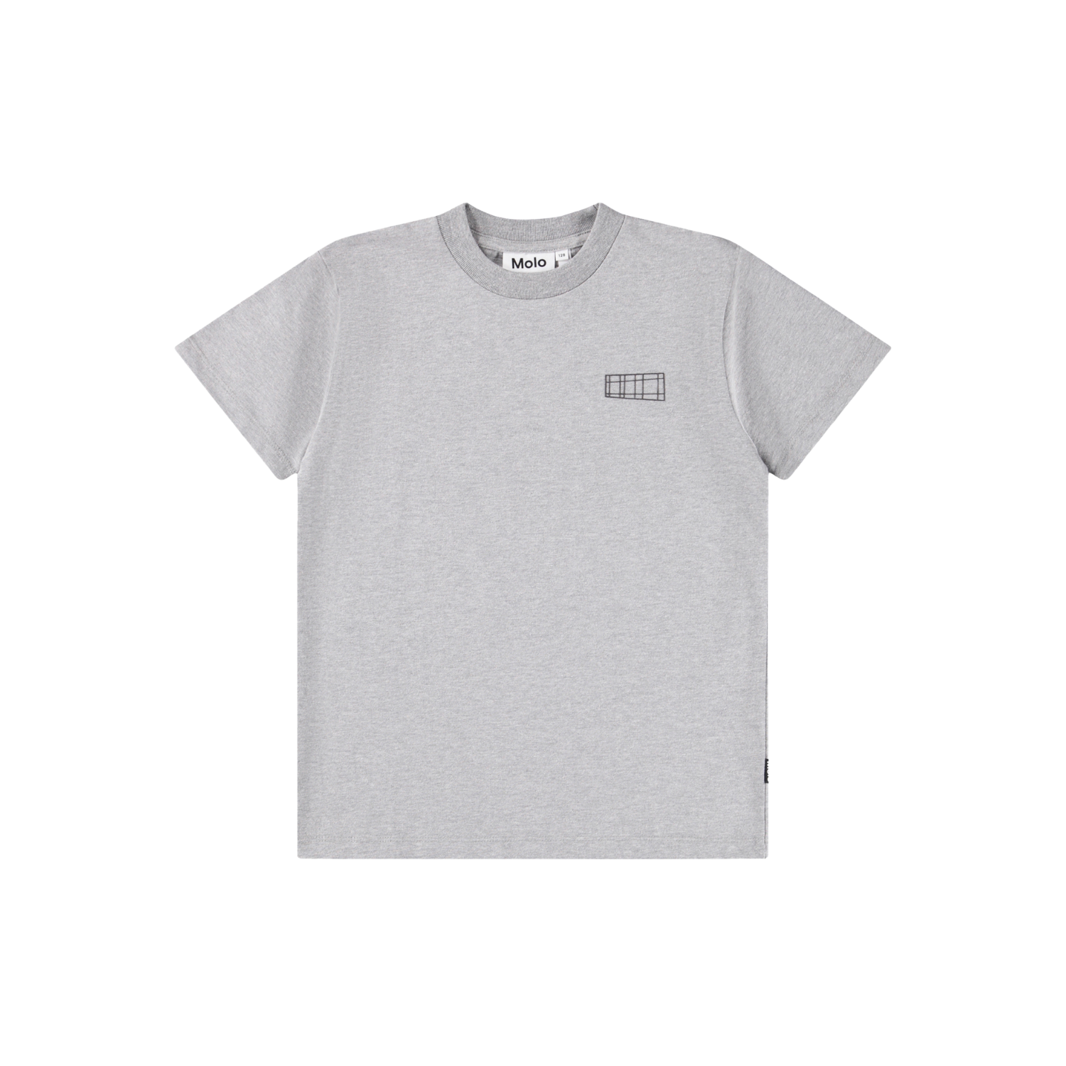 Roxo T-Shirt | Grey Melange