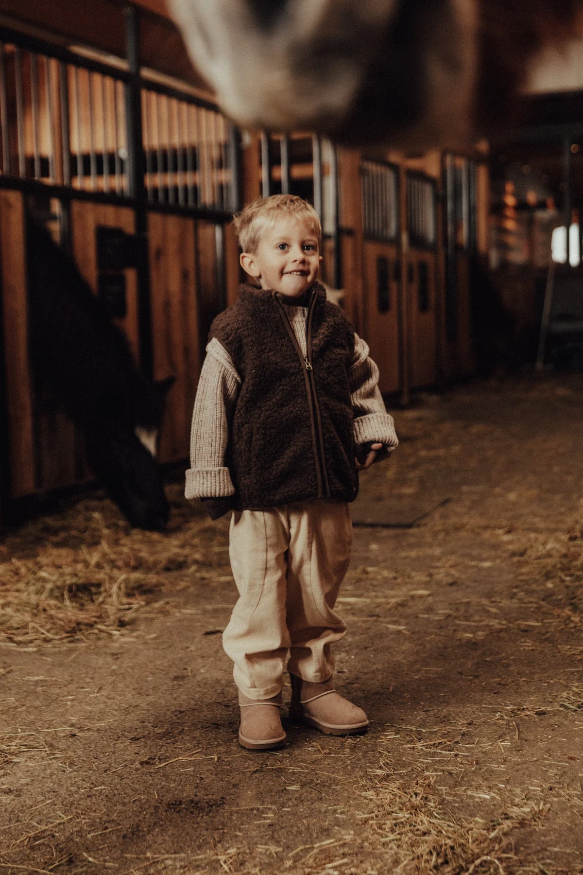 Myso Vest | Brown Choco