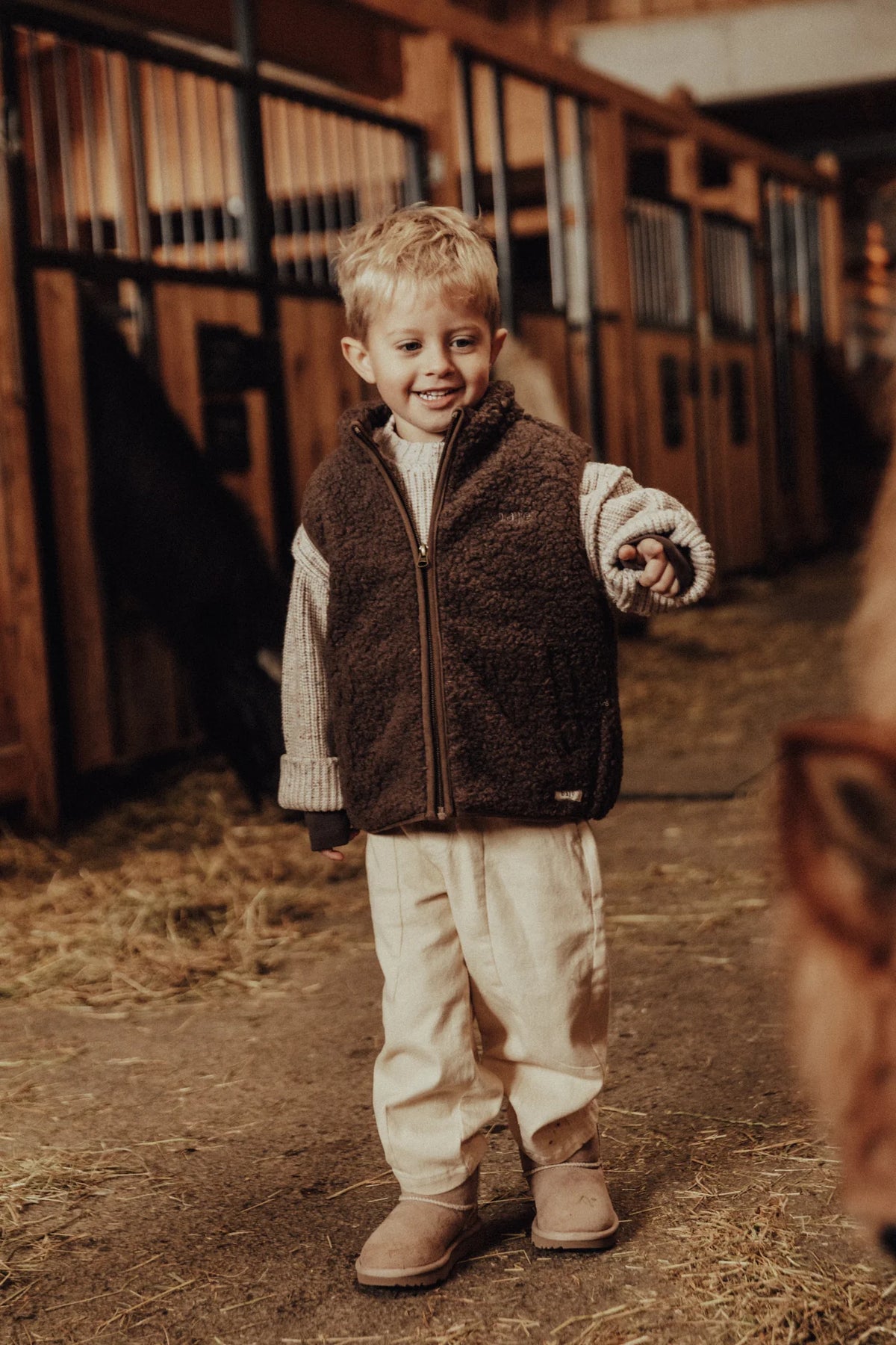 Myso Vest | Brown Choco