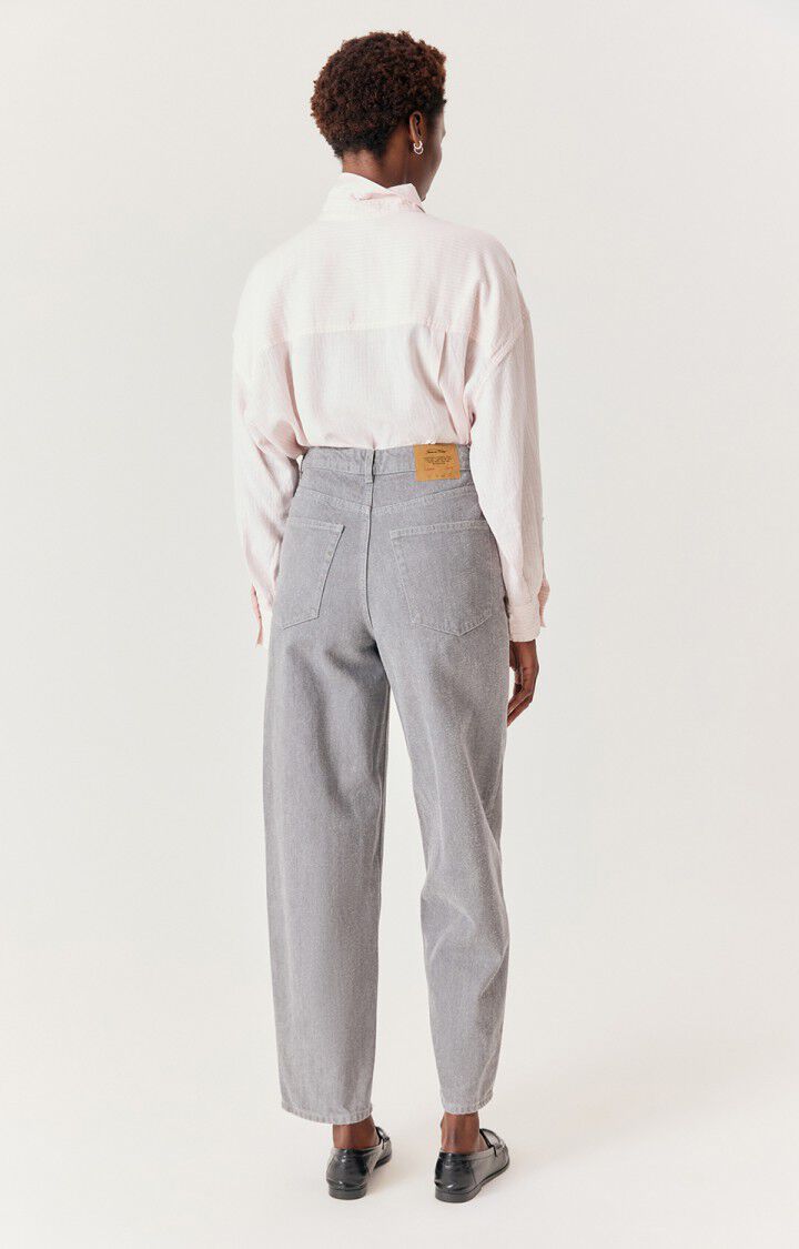 Womens Nafow Balloon Jeans | Brushed Grey