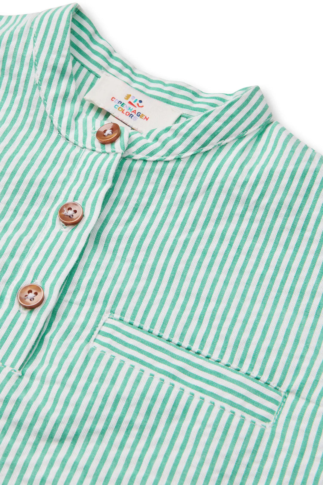 Seersucker Baby Set | Green