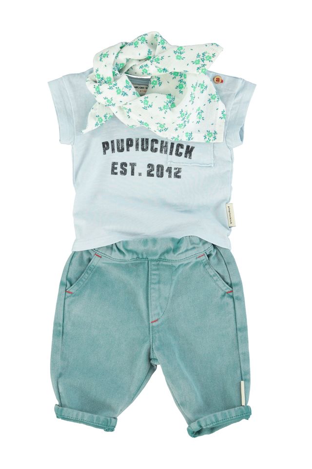 Baby Trouser | Washed Green