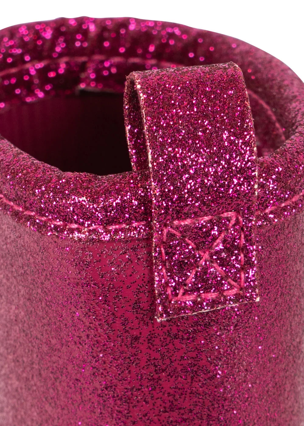 Luc Glitter Rain Boots | Sangria
