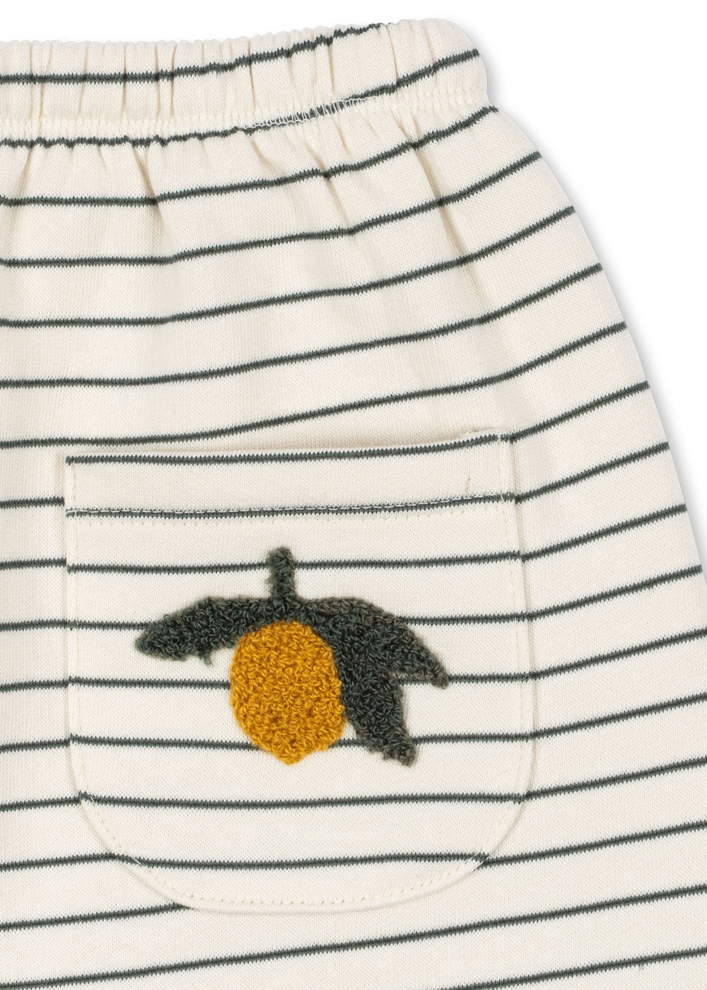 Amio Sweat Set | Cilantro Stripe