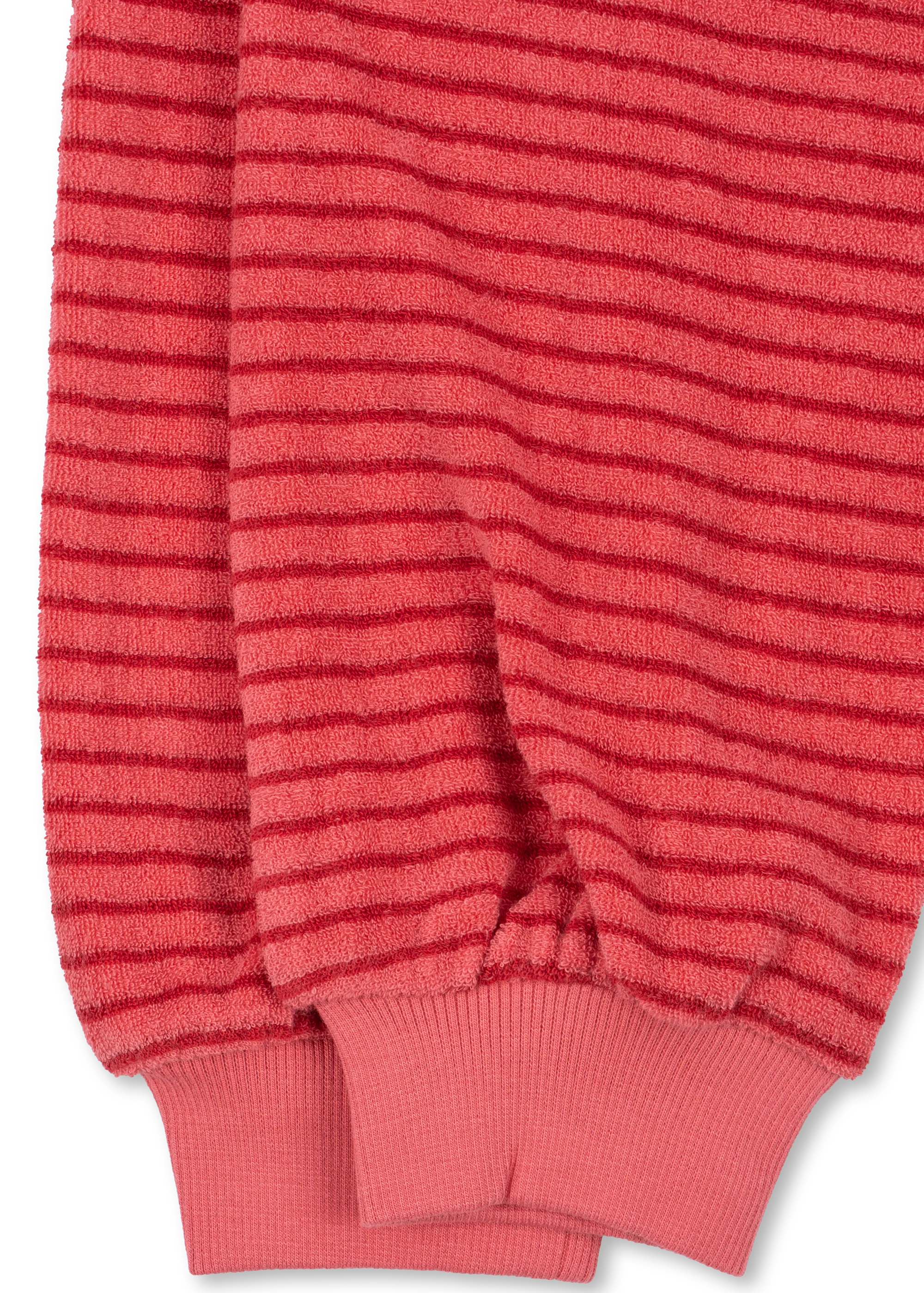Itty Sweat Set | Cardinal Rose Stripe